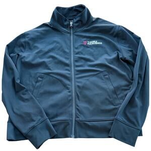 T-Mobile For Business Full-Zip Jacket Size Medium Black Corporate Logo